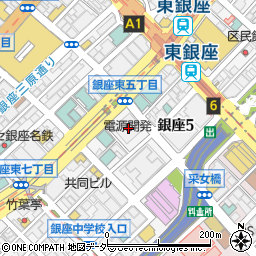 東京都中央区銀座6丁目15-1周辺の地図