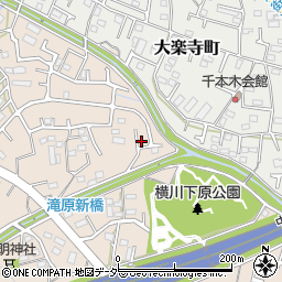 東京都八王子市横川町824周辺の地図