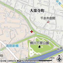 東京都八王子市横川町822周辺の地図