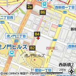 酒食堂 虎ノ門蒸留所周辺の地図
