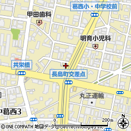 ポニークリーニング　長島店周辺の地図