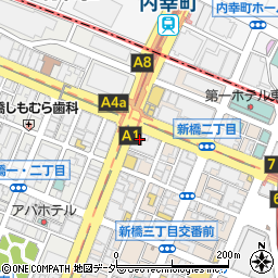 株式会社田村町書房周辺の地図