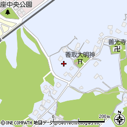 千葉県四街道市鹿渡481-2周辺の地図