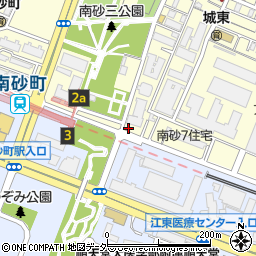 東京都江東区南砂7丁目1-23周辺の地図
