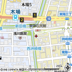 東京都江東区東陽1丁目10-8周辺の地図