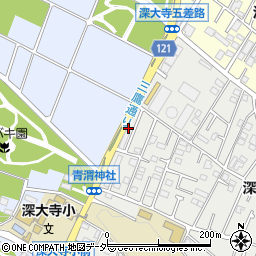東京都調布市深大寺南町5丁目19周辺の地図
