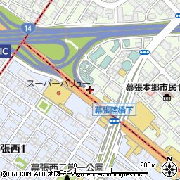 金太郎・幕張インター店周辺の地図
