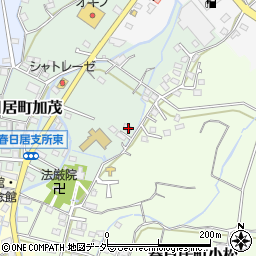 山梨県笛吹市春日居町加茂307周辺の地図