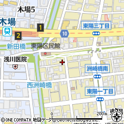 東京都江東区東陽1丁目10-3周辺の地図
