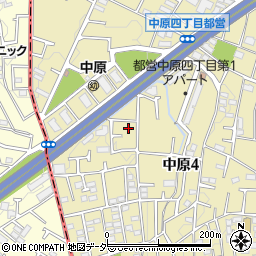 中仙川いちょう児童遊園周辺の地図