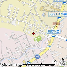 東京都八王子市弐分方町694-27周辺の地図