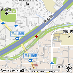 東京都八王子市横川町748周辺の地図