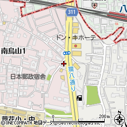 株式会社東和モータース販売　環八店周辺の地図