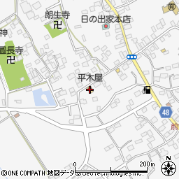 平木屋周辺の地図