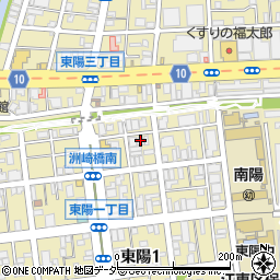 ホテルリブマックス東京木場周辺の地図