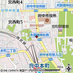中華そば青葉府中本町店周辺の地図