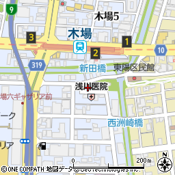 カギの救急車１１０番２４江東木場店周辺の地図