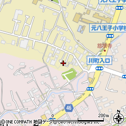 東京都八王子市弐分方町694-25周辺の地図