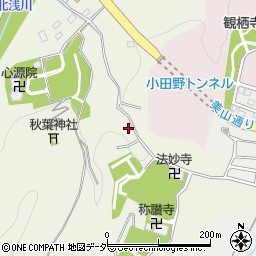 東京都八王子市下恩方町2007周辺の地図