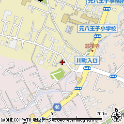 東京都八王子市弐分方町694周辺の地図