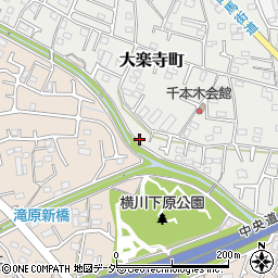 東京都八王子市大楽寺町620周辺の地図