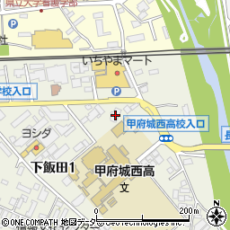 サーパスタワー下飯田周辺の地図