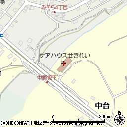 千葉県四街道市中台134周辺の地図