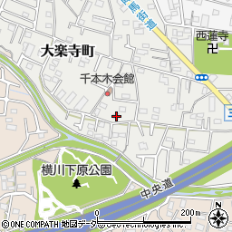 東京都八王子市大楽寺町603周辺の地図