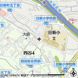 東京都府中市日新町5丁目33周辺の地図