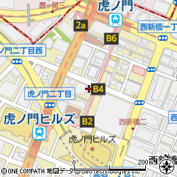 南国亭 虎ノ門店周辺の地図