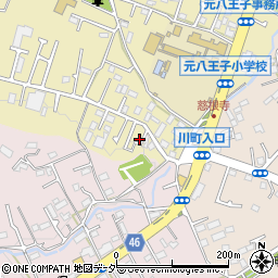 東京都八王子市弐分方町694-33周辺の地図