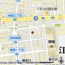 東京都江東区東陽1丁目32-5周辺の地図