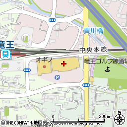 ケーヨーデイツー竜王駅前店周辺の地図