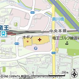 ケーヨーデイツー竜王駅前店周辺の地図