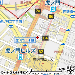 天然居 虎ノ門店周辺の地図