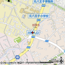 東京都八王子市横川町1198周辺の地図