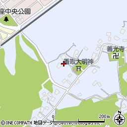 千葉県四街道市鹿渡477周辺の地図