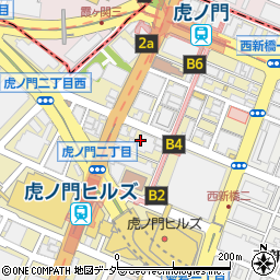 東京都港区虎ノ門1丁目16周辺の地図