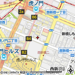 東京都港区虎ノ門1丁目11-7周辺の地図