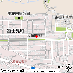 東京都八王子市富士見町40周辺の地図