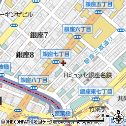 三井不動産リアルティ株式会社　銀座リアルプランセンター周辺の地図