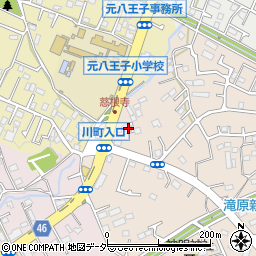 東京都八王子市横川町1195周辺の地図