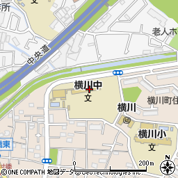 東京都八王子市横川町364周辺の地図