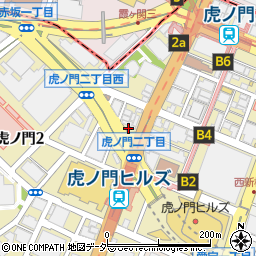 東京都港区虎ノ門2丁目5-18周辺の地図