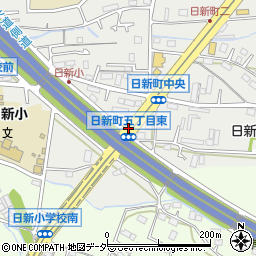 日新町５東周辺の地図