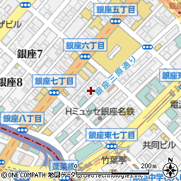 東京都中央区銀座7丁目10周辺の地図