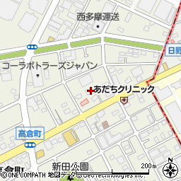 東京都八王子市高倉町17周辺の地図