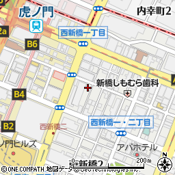 クラフトビアマーケット 虎ノ門店周辺の地図