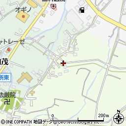 山梨県笛吹市春日居町小松105-19周辺の地図