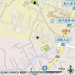 東京都八王子市弐分方町692-1周辺の地図